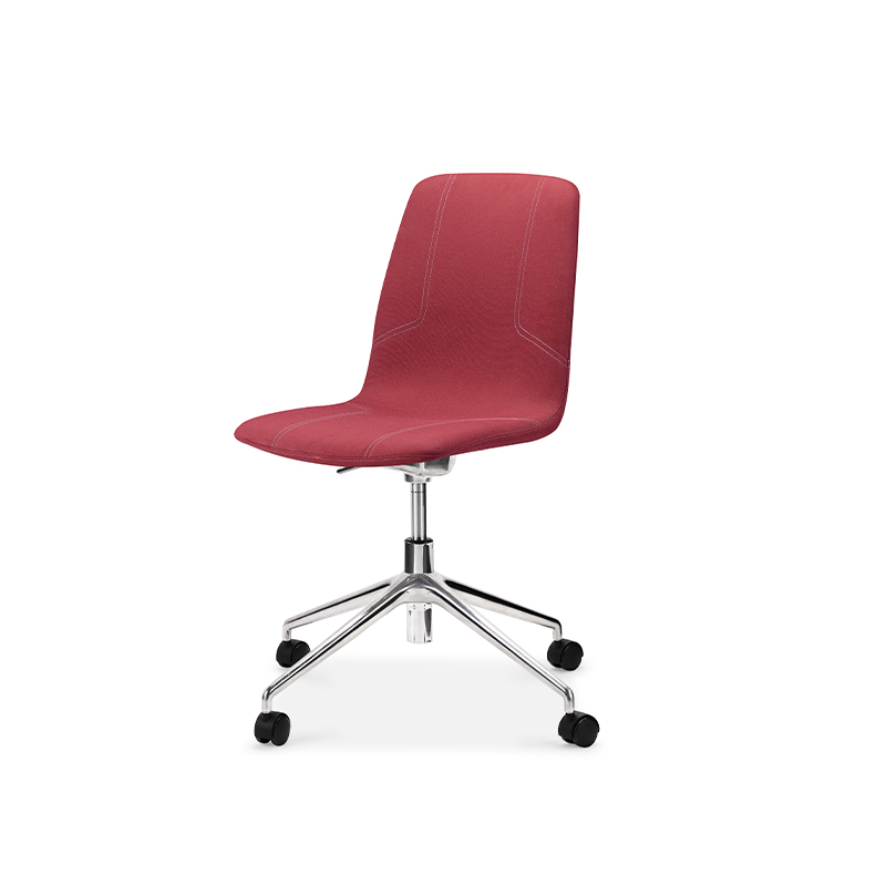 Silla de ruedas gris sin reposabrazos y sin reposabrazos silla de tareas de ergonomía - era V6 - TS 