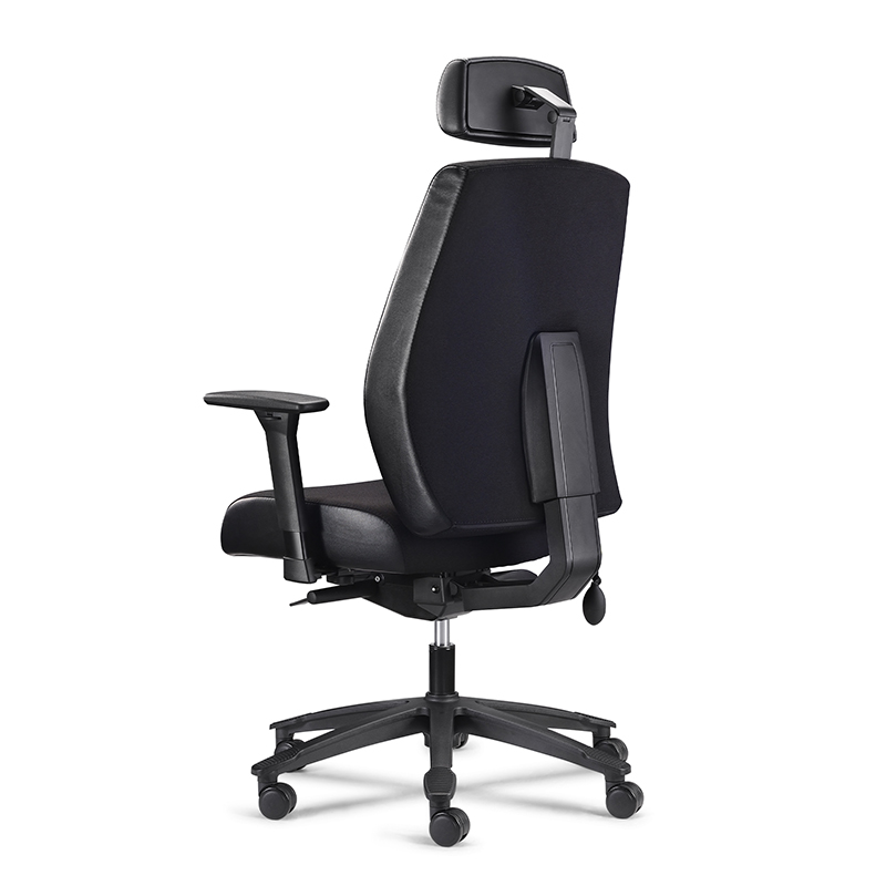 Silla de oficina doméstica de ergonomía de respaldo alto pesado - hde1 wave 