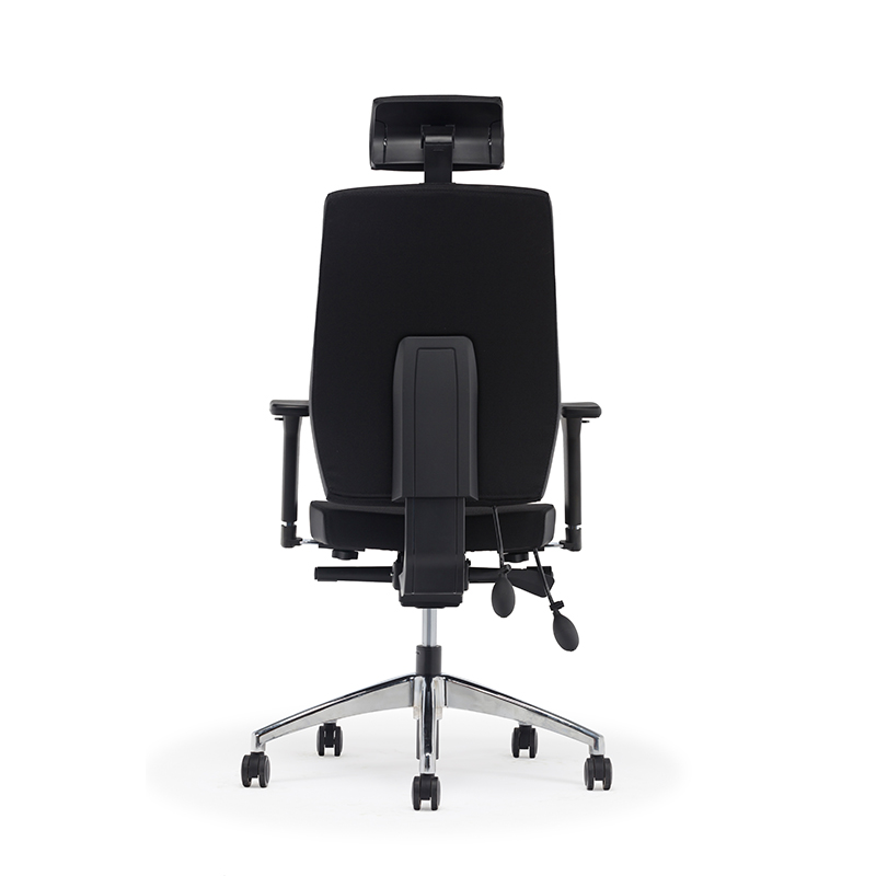 Mejor silla de oficina administrativa de soporte lumbar ergonómico con respaldo alto - E2 Alpha 