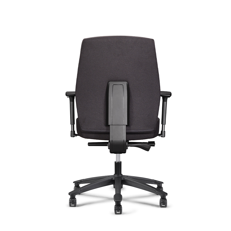 Silla de oficina pesada de tela de 200 kg con soporte lumbar - ola hdt1 