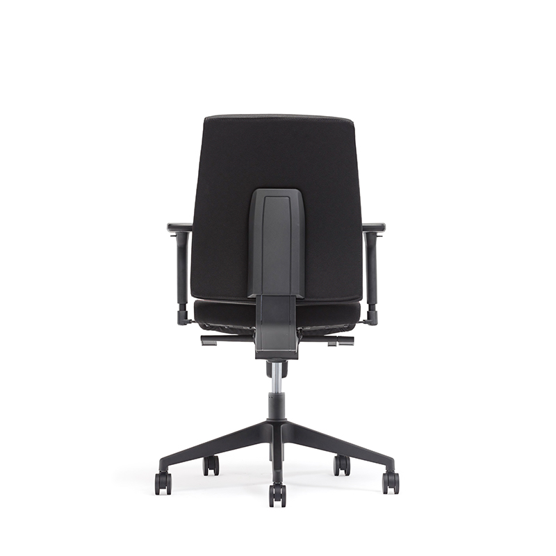 Mejor silla de oficina de ergonomía de tela con reposabrazos ajustables - t4 gamma 