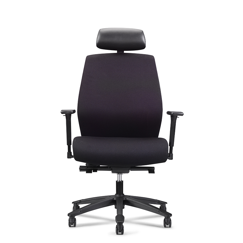 Silla de oficina doméstica de ergonomía de respaldo alto pesado - hde1 wave 